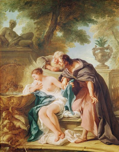 Susanna und die Ältesten, 1727 von Jean François de Troy